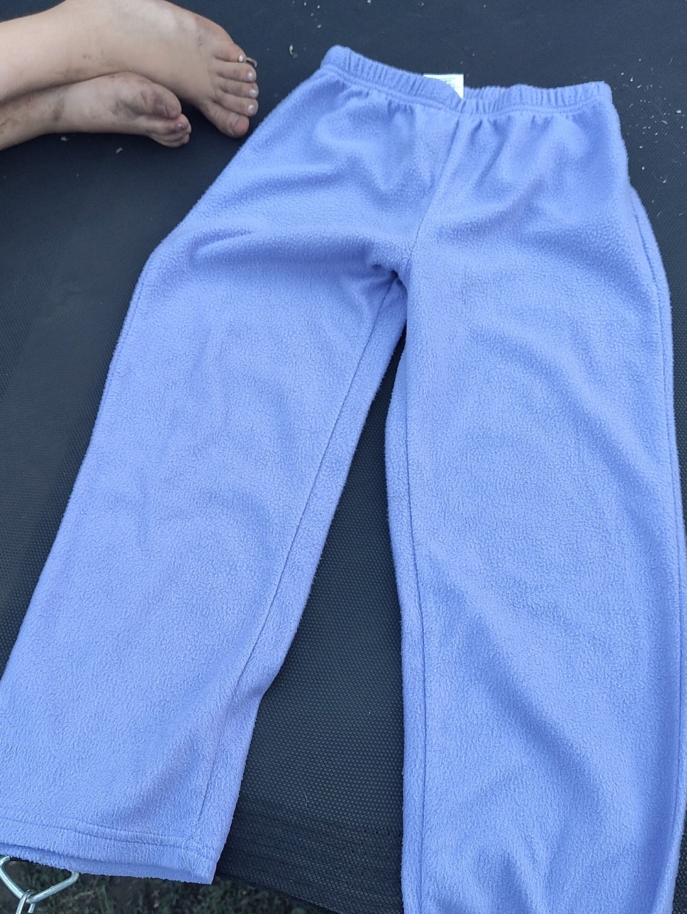 Nina Lavender Fleece Joggers Bottoms for Kids 6/6x